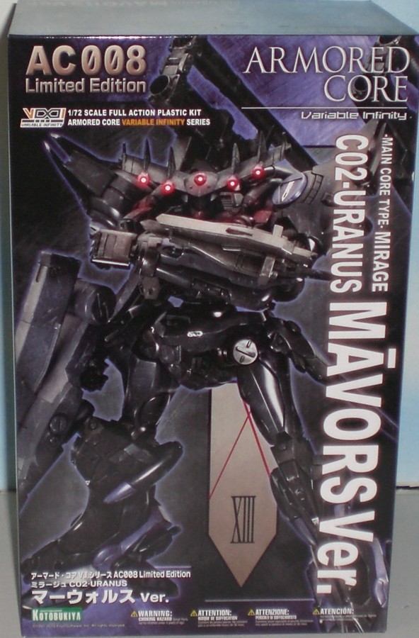 Armored Core Mirage C01-GAEA 1/72 Plastic Model